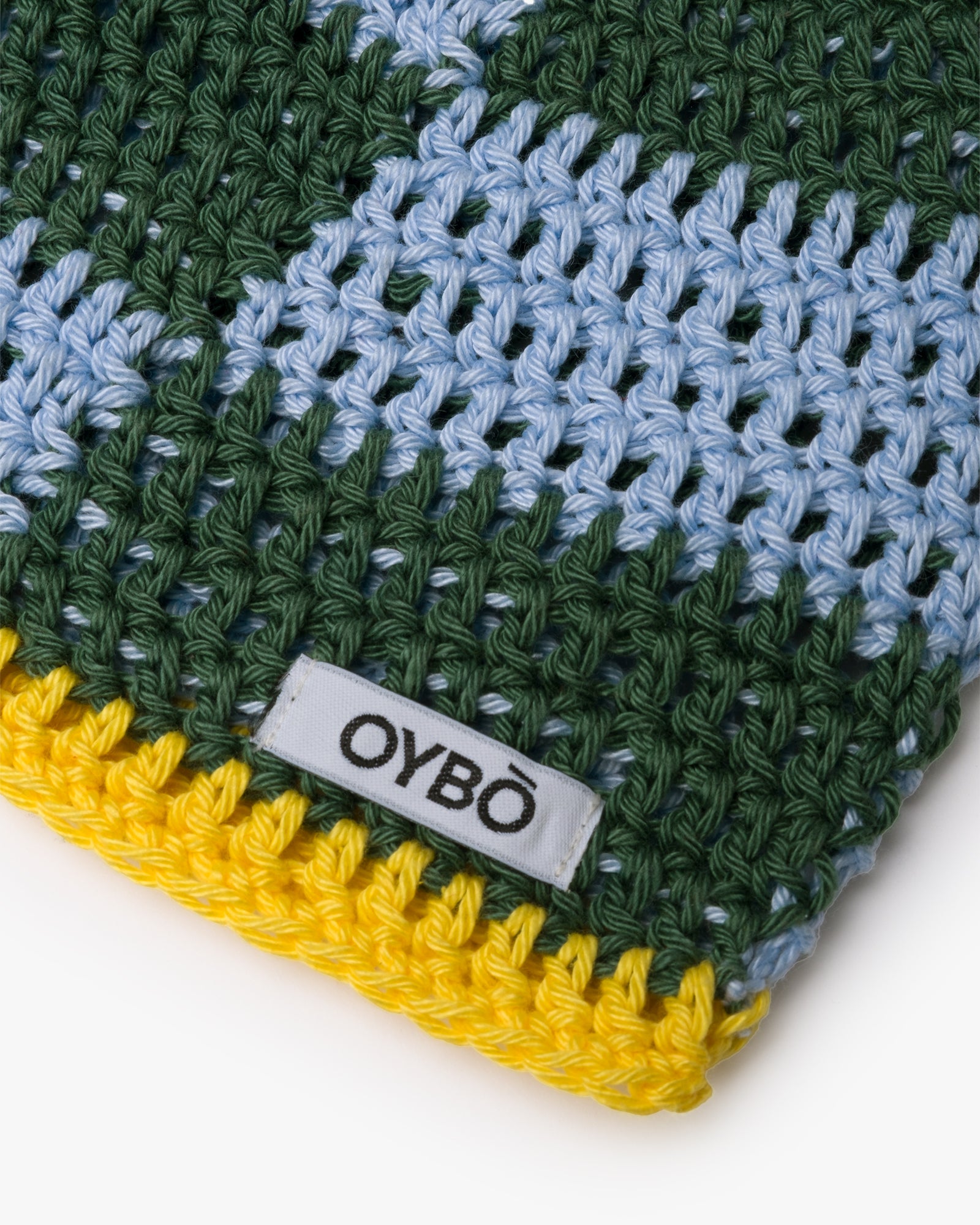 Carioca Crochet Blue Beanie